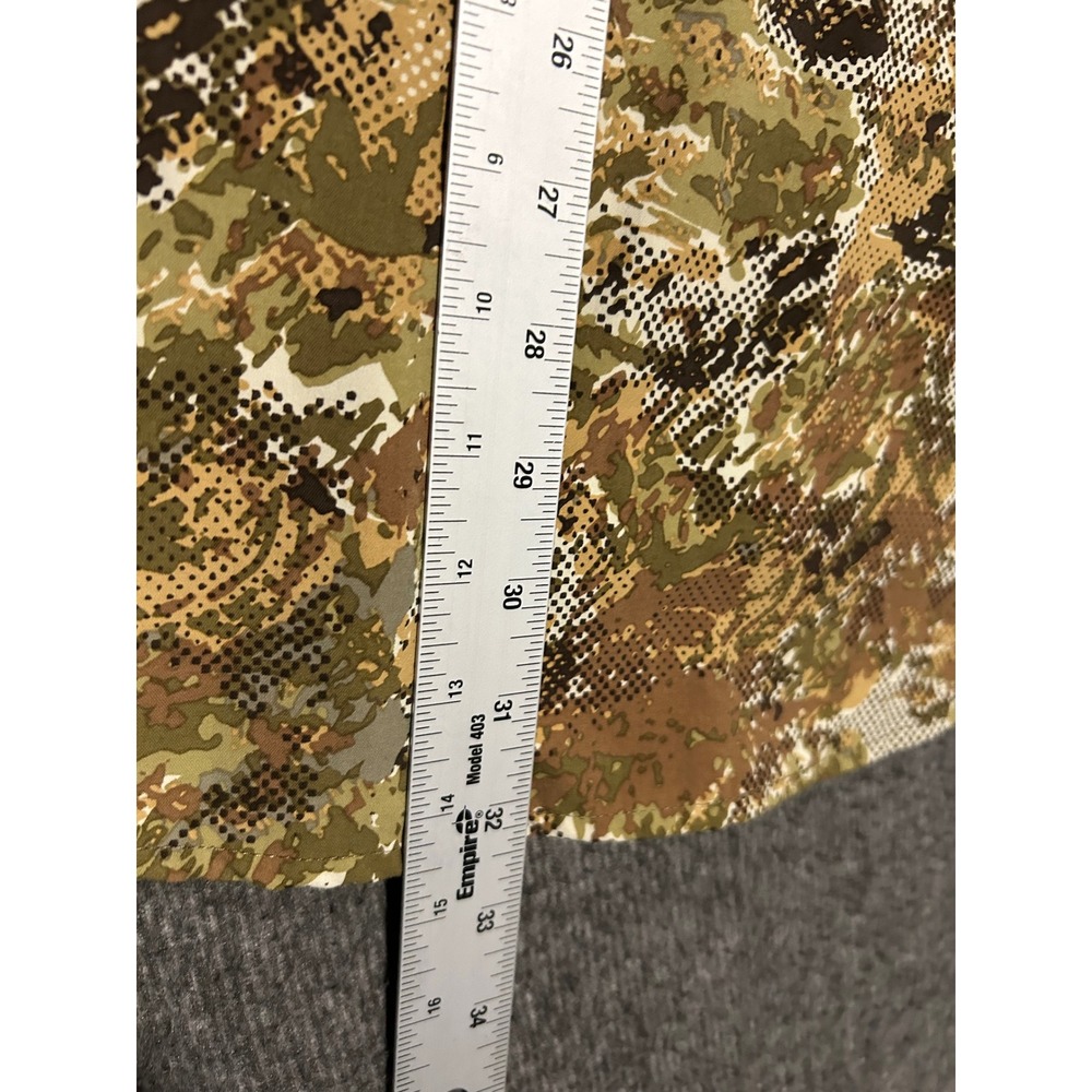 Duck camp digital camouflage button shirt mens short sleeve Large outdoors - Picture 7 of 8
